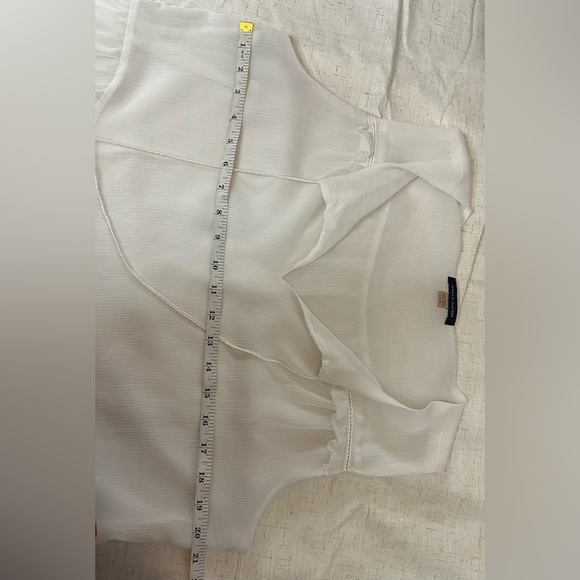 Tommy Hilfiger White Blouse 🤍🤍🤍 - Picture 6 of 11